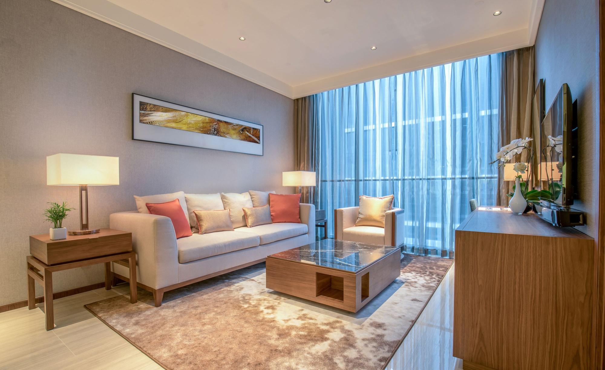 Oakwood Residence Damei Beijing Bagian luar foto