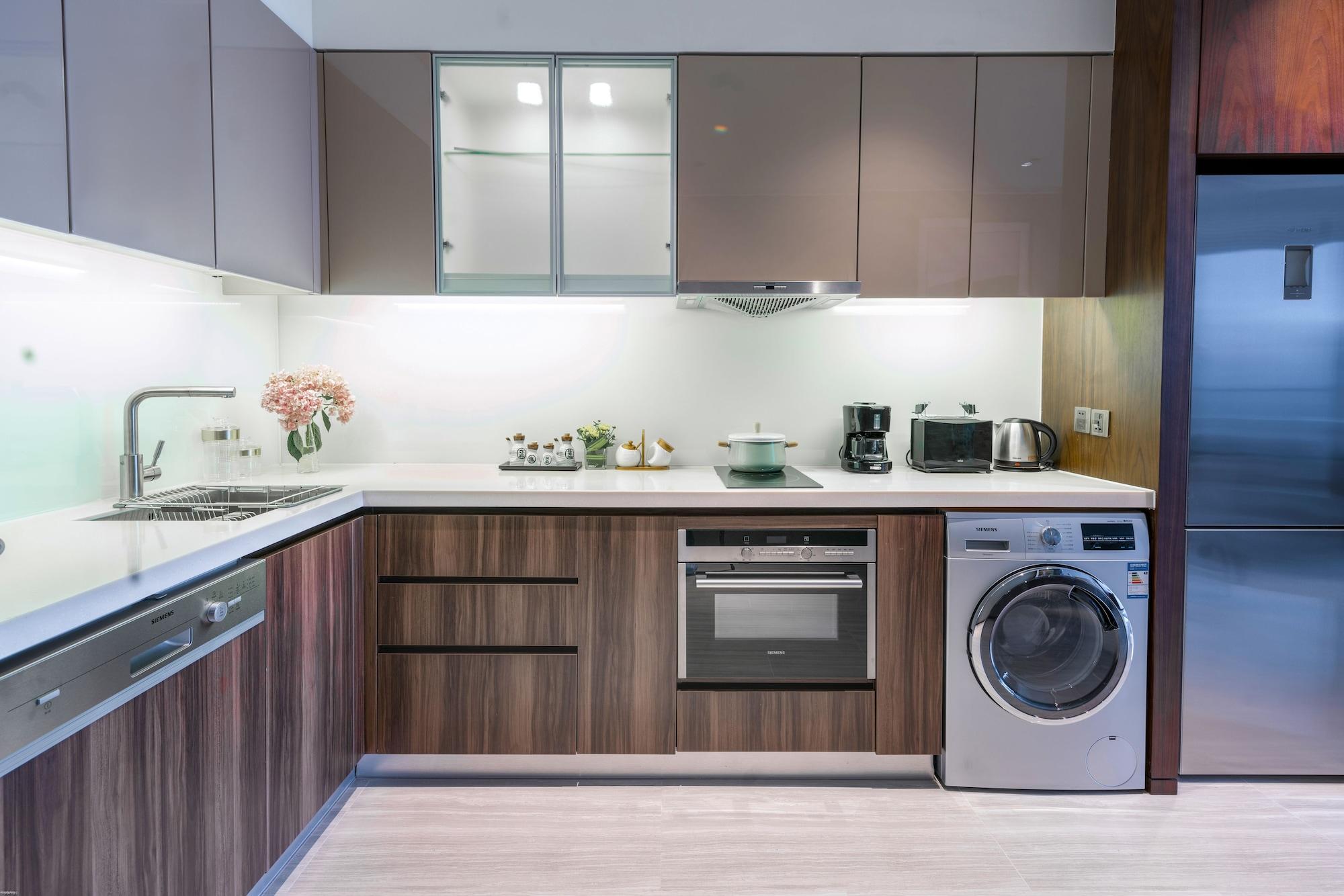 Oakwood Residence Damei Beijing Bagian luar foto