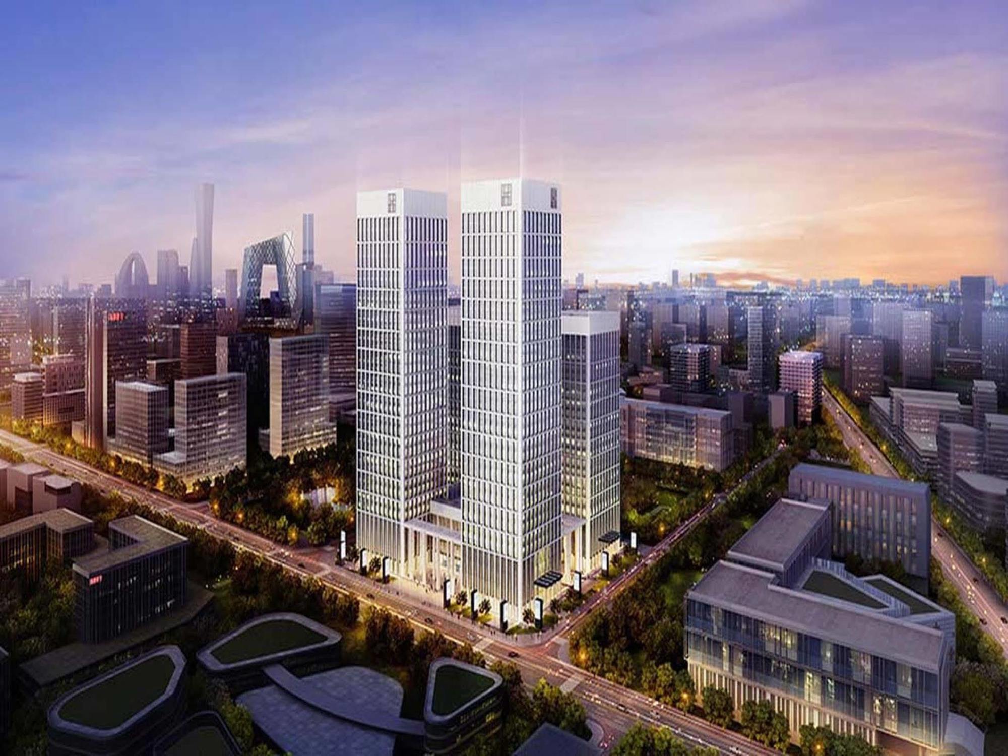 Oakwood Residence Damei Beijing Bagian luar foto