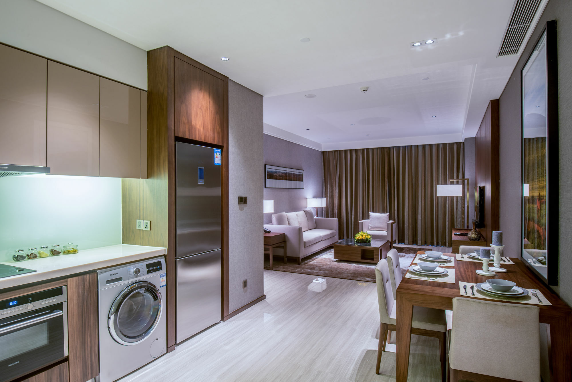 Oakwood Residence Damei Beijing Bagian luar foto
