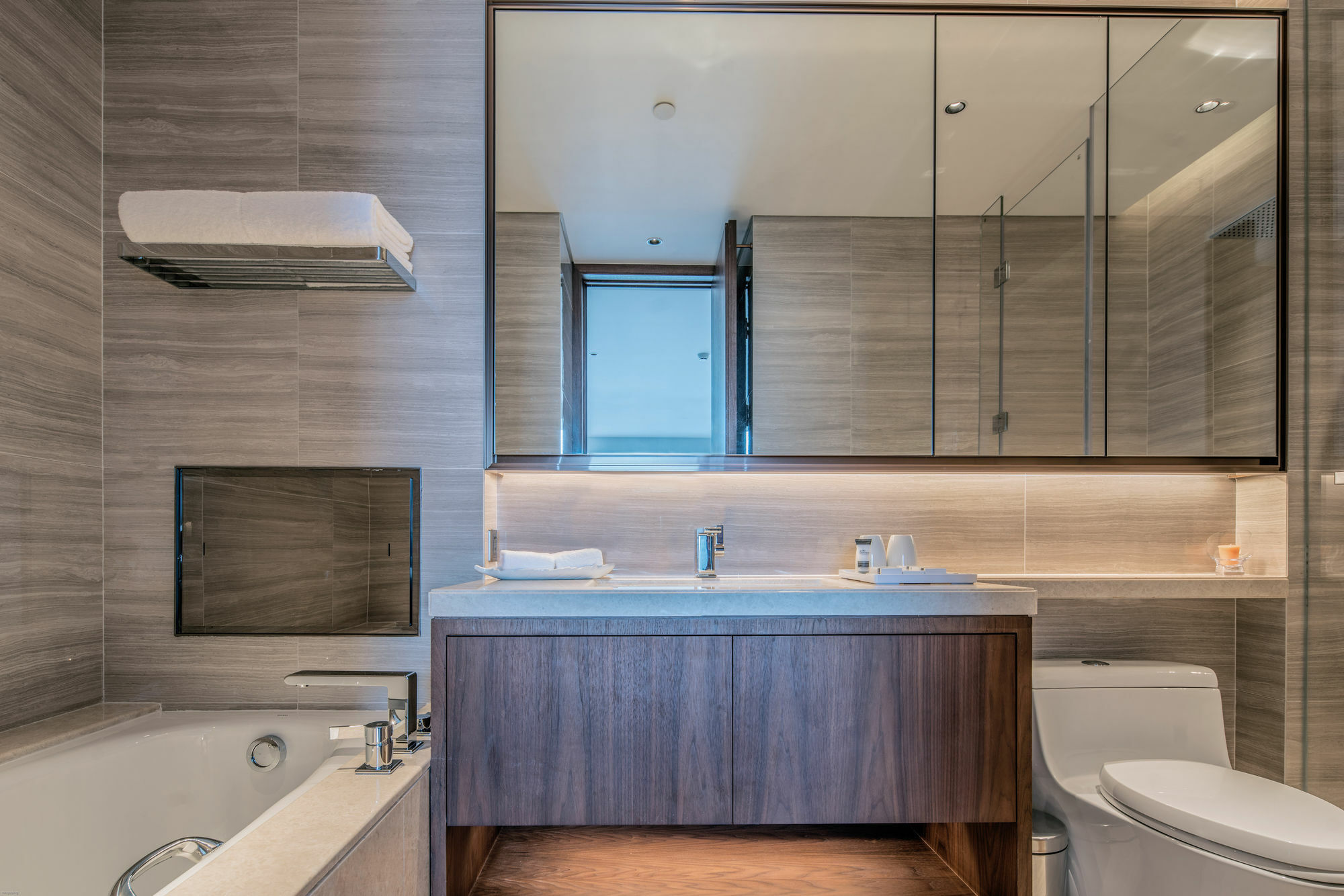 Oakwood Residence Damei Beijing Bagian luar foto